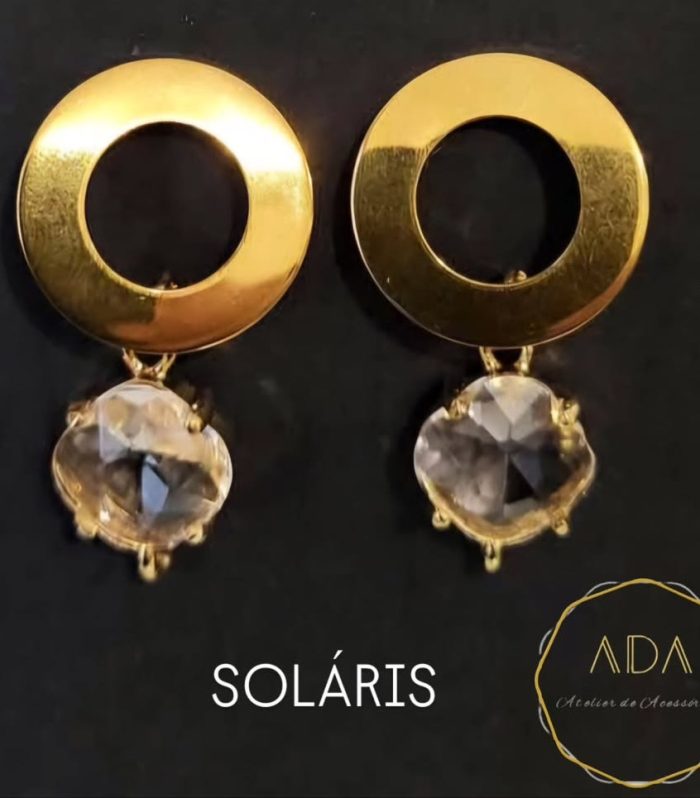 Brincos Aura Dourada