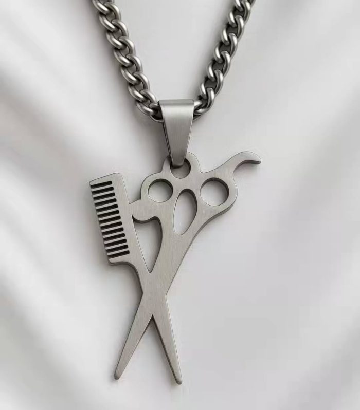 Colar Pente & Tesoura