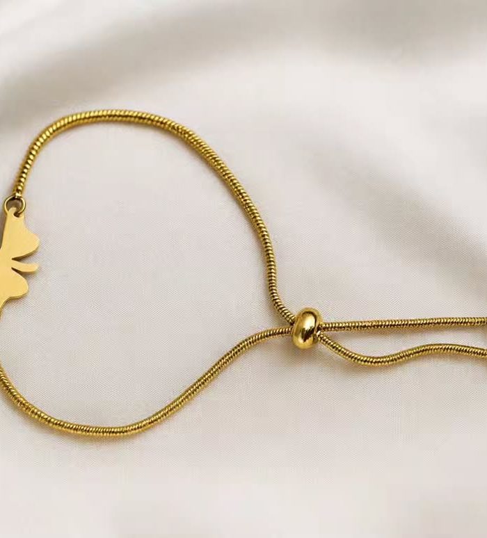 Pulseira Trevo Dourado