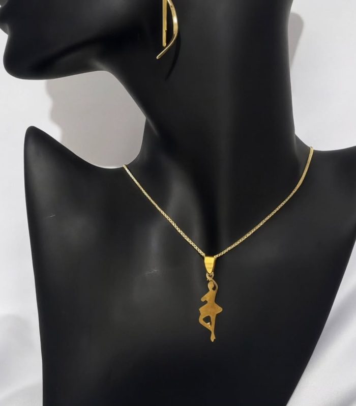 Colar Dança Dourada